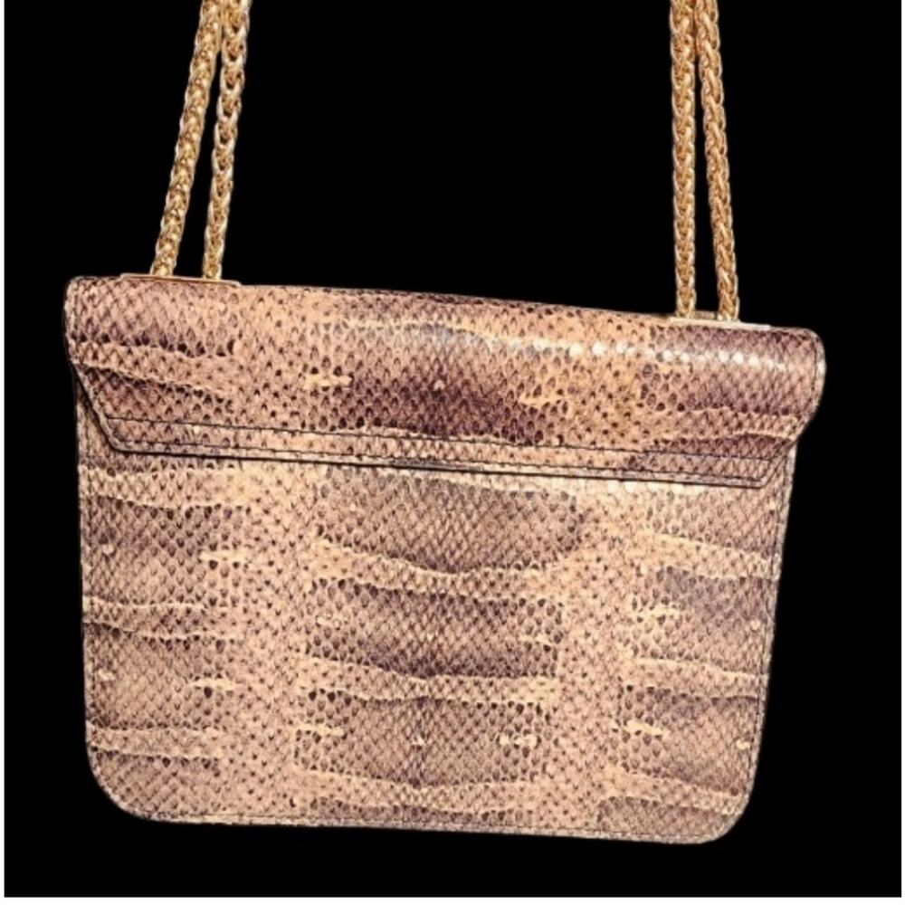 Henri Bendel Waldorf Party Bag Python
Convertible Gold Chain - Picture 3 of 10